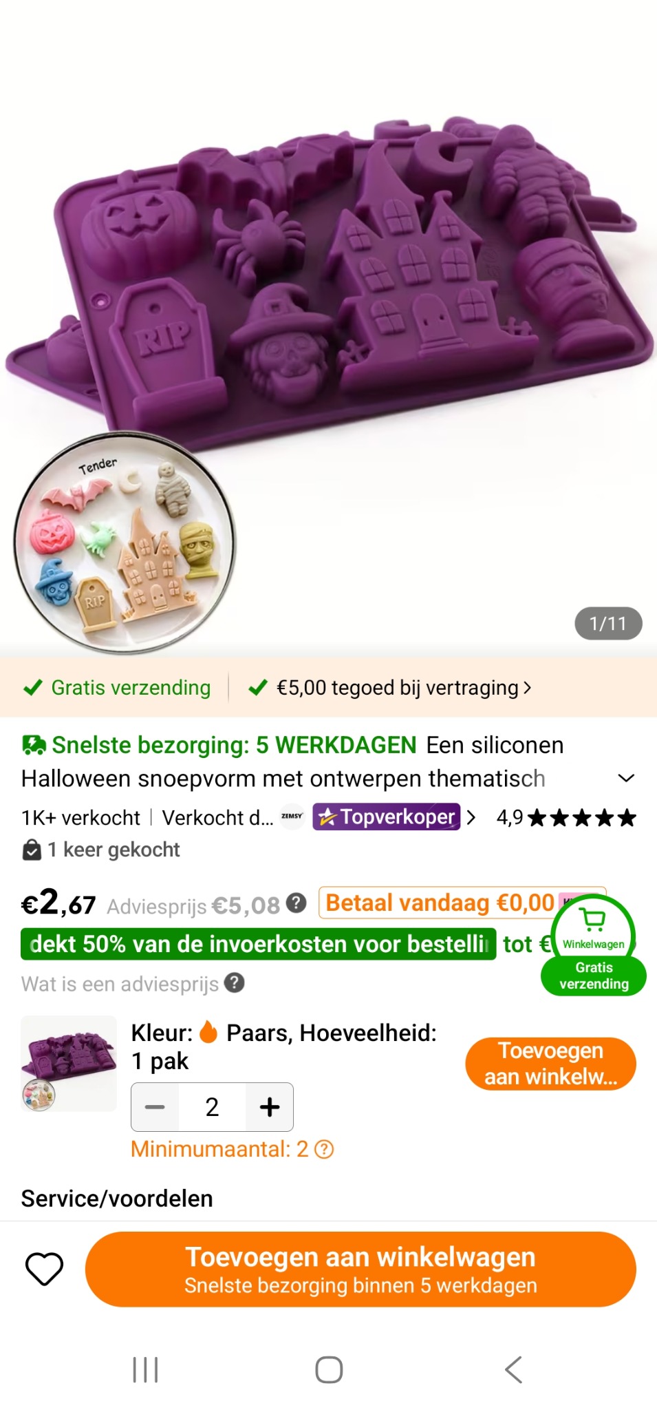 Inspiratiebeeld van Halloween figuren zoals pompoen, spookhuis en vleermuis